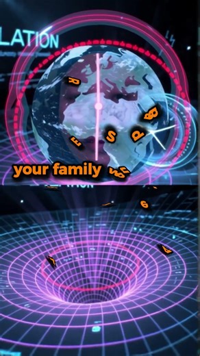 The SCARY Truth About Black Holes & Time💀 #shorts #blackhole #spacehorror #physics #sciencefacts