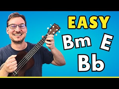 3 Easy Ukulele Chord Alternatives! E Bm Bb Uke Hacks you NEED to Know!