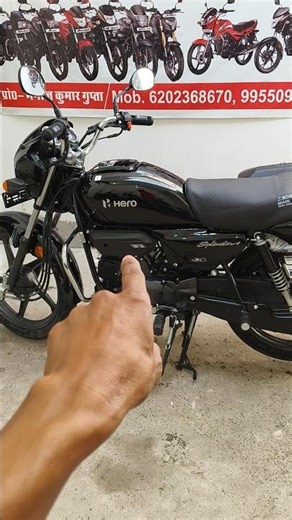 ✅ All Black Splendor Plus 🔥 Full Review | Hero Splendor All Black #hero #splendor #yadavdharmavlog