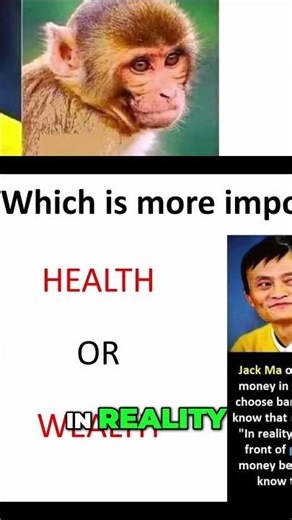 Health vs. Wealth: Discover the Value of Health #shorts