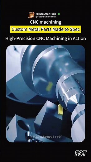 High-Precision CNC Machining in Action | Custom Metal Parts Made to Spec