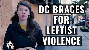 14K views · 375 reactions | Workers are still hard at work quickly boarding up shops and restaurants in anticipation of violent riots following the election. From the McDonald’s restaurant a few blocks from the White House to the Walgreens drug store in Chinatown, the city looks like it is preparing to come under attack. | The Daily Signal | Facebook