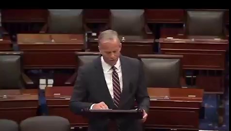 John Thune convened the Senate at 2 a.m., in the dead of night, with only five senators in the building, and conspired with Schumer to pass Schumer’s funding bill. He then left D.C., preventing the President of the United States from making recess appointments. How’s that for a backstabber—worthy of an Oscar award!