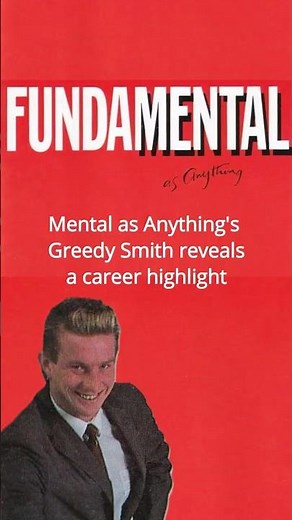 Mental as Anything, Greedy Smith his career highlight #mentalasanything #greedysmith #80s #ausrock