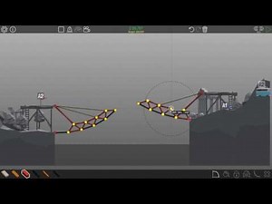 Poly Bridge 4-11 Cross Jump