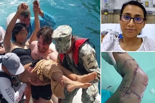 California nurse recounts gruesome shark attack in Galapagos Islands