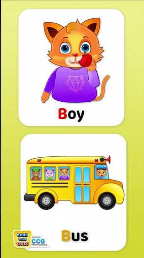 B is for Bus | Learn Letter B Song | Alphabet Song for Kids