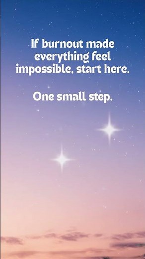 Overcoming Burnout: Simple Steps to Reignite Your Passion #MentalHealth #BurnoutRecovery