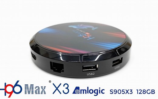 H96 Max X3 Amlogic S905X3 Android TV Box - TV Box Stop评测视频