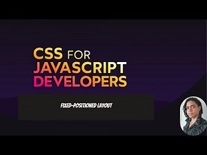 Css for Javascript developers : Fixed Positioned Layout