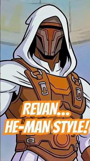 Star Wars KOTOR as an 80s He-Man Cartoon | #KOTOR #REVAN