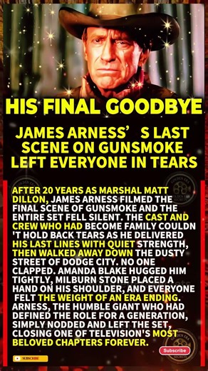 James Arness’s Last Scene on Gunsmoke Left Everyone in Tears #shorts #viral