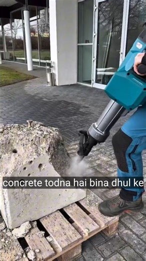 Powerful Demolition Hammer Test 🔥 Concrete Breaking Machine