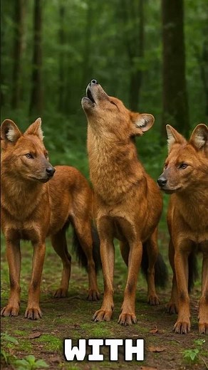 “This Rare Wild Dog Hunts Like a Wolf Pack — Meet the Dhole!