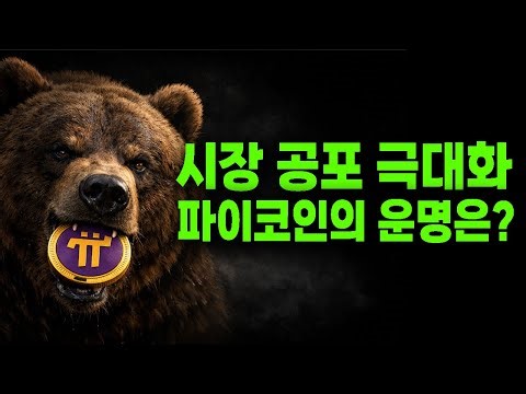 시장 공포 속, 파이코인의 현재 상황