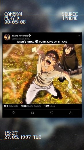 Eren Yeager Rage Mode⚡ Unstoppable Power💀...!!#anime