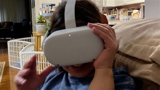 Watch Oculus Quest 2 -  Advanced All-In-One Virtual Reality Headset - 64 GB  on Amazon Live