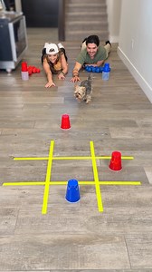 1.3M views · 3.6K reactions | Tic Tac Toe Cup - AVOID the Pup  #familygames #teamfamily #games #fblifestyle | Mike's Mayhem | Facebook