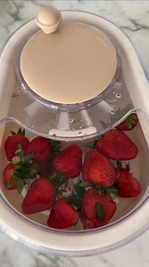 30K views · 2.2K reactions | Comment: FRUIT and I will send you the details to shop my new favorite fruit washer! It’s giving a fruit washing machine vibe, cleaning 1 berry at a time If for some reason you do not receive the link you can always shop from my website in bio. #kitchengadget #amazonfinds2025 #amazonmusthave #kitchenfinds | Brooke's Buys | Facebook