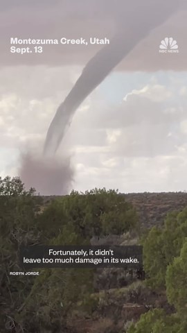 Tornadoes touch down in Utah and North Dakota
