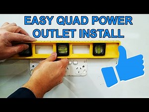 Everyone NEEDS a Quad Outlet at Home DIY Full Installation Procedure. Australian Version