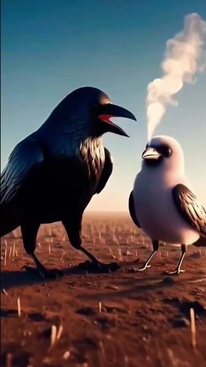 Epic Showdown: Crow vs Snake | Who Will Win? 🐍🦅 #shorts #ai #trending