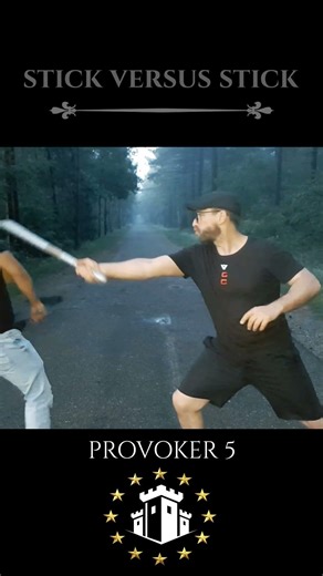 Stick versus stick - the art of provoking - Recon Sparring