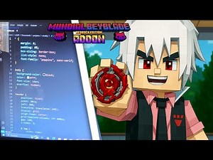 CRIEI UM MOD DE BEYBLADE PARA O MINECRAFT BEDROCK (Mundial-Beyblade 0.1) | ADD-ON