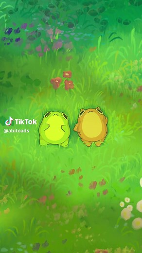 Colorful 2D Animation of a Frog Trending Video