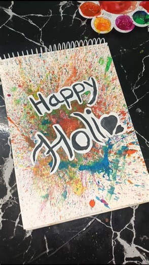 holi special 🌈❤️ #holi #art #aesthetic #reels #viralvideo