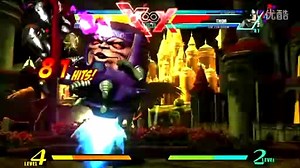 UMVC3 MODOK TAC Infinite Combo - Midscreen