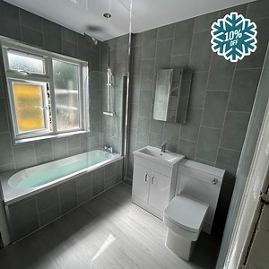 1.3K views · 79 reactions | From ONLY☀£3500☀ including materials and labour, you can have a whole new bathroom in a matter of days 拾 We are the biggest and most trusted PVC bathroom company in the UK and we have our own fitters based almost nationwide! We NEVER subcontract work to anyone else! 4.5 star reviews on google! Plenty of extras available! | Bathroom Masters Ltd | Facebook