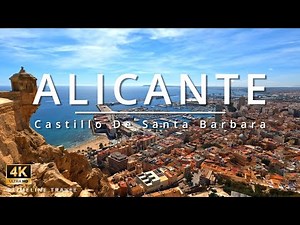 Castillo de Santa Barbara Alicante 🇪🇸 | Epic Views & History from Spain’s Iconic Castle [4K]