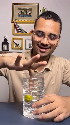 Can You Take Out a Lemon Without Spilling Water? 🍋💧 | Amazing Science Experiment