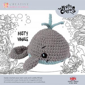 Knitty Critters Misty Whale Kit