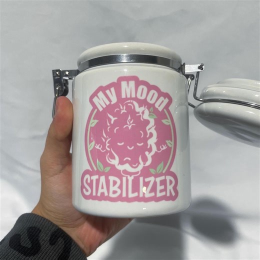 Mood Stabilizer PINK Stash Jar / Weed / Smoking / Smell Proof - Etsy Australia