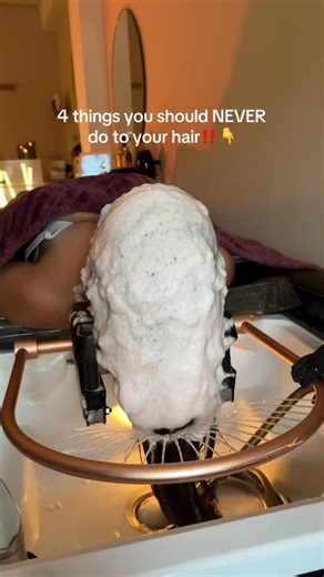 1. Do NOT apply shampoo directly to your ends! Only apply shampoo to your scalp and massage it in well. The shampoo will trickle down to your ends to help clean them. Do not ever apply the shampoo directly to ends! 2. Do NOT wash your hair without using hair growth products. Washing your hair causes so much hair fall. Lebanta Batana Oil, a hair growth oil that strengthens follicles, enhances shine, while combating dryness, frizz, and split ends it's available on amazon with great deals. Comment 