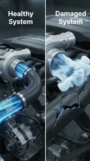 Turbo Pipe Phatne Par Car Ki Power Kyu Khatam Ho Jati Hai? 😱💨 | Turbocharger Explained #shorts