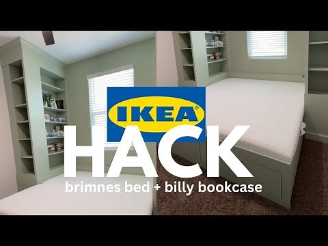 IKEA HACK: custom built in day bed