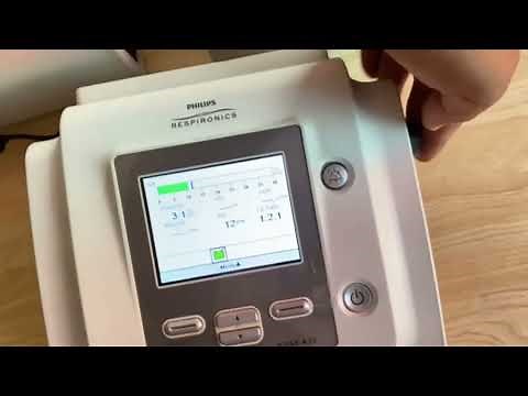 Philips Respironics Bipap A40 and A30 EFL Ventilator | Bipap machine settings | bipap device