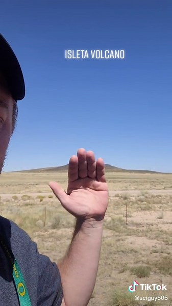 The Isleta Volcano! #isleta #volcano #505 #newmexico #shield