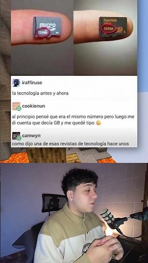 Tecnología de antes vs ahora 😮