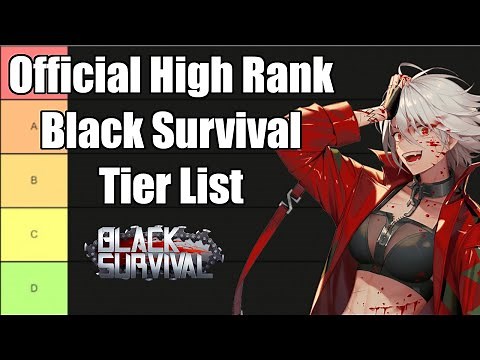 Official High Rank Black Survival Tier List