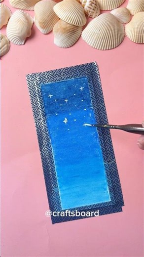 DIY Easy Bookmark Idea ✨ #bookmark #papercrafting #art #shorts #craft #diy #papercraft