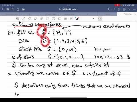 Probability Models and Probability Axioms | نظرية الاحتمالات
