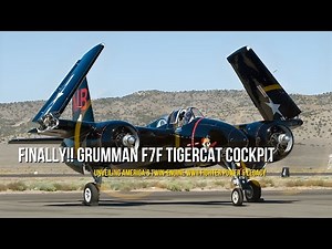 Finally!! Grumman F7F Tigercat Cockpit |Unveiling America’s Twin-Engine WWII Fighter Power & Legacy