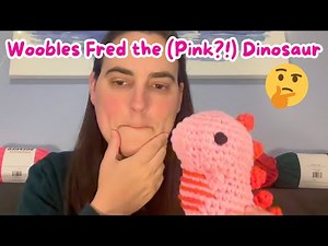 Woobles Fred the (Pink!) Dino 🦖 Learn to Crochet Kit | My Review as a Beginner Crocheter