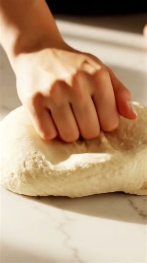 POV ASMR: Seamless Dough Kneading With Pretty Hand | #ASMR #Satisfying #Shorts #Shortsfeed