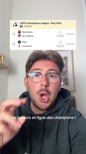Mes avis buteurs sur les matchs de ligue des champions de ce mercredi ! #avisgratuit #avisliguedeschampions #championsleague #buteur #avisfootball
