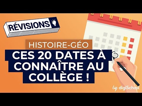 Brevet d'histoire : toutes les dates à connaître par cœur